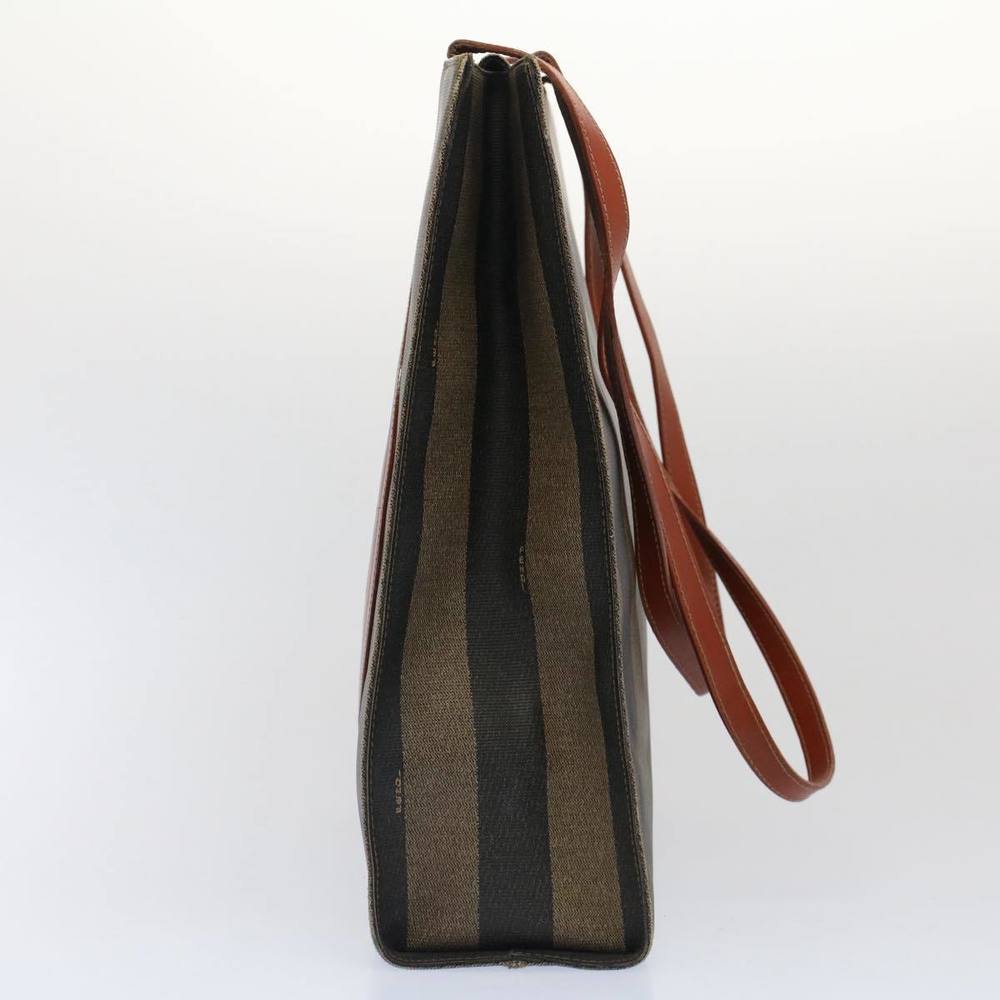 FENDI Pecan Canvas Shoulder Bag Brown Auth ep1432 - Picture 4 of 16